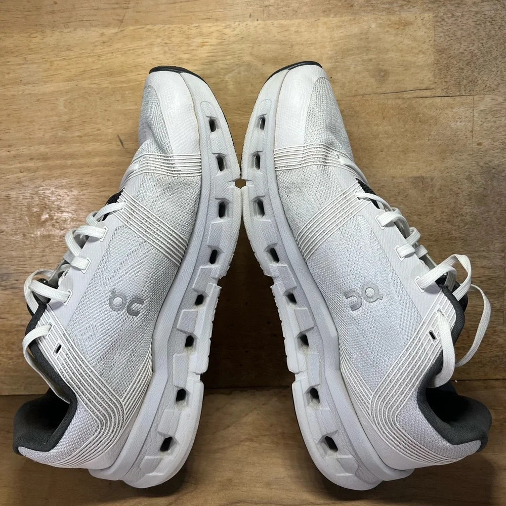 On CloudGo REFLECTIVE Womens Size 9 Running Shoes Sneakers White Glacier Gray - Picture 6 of 12